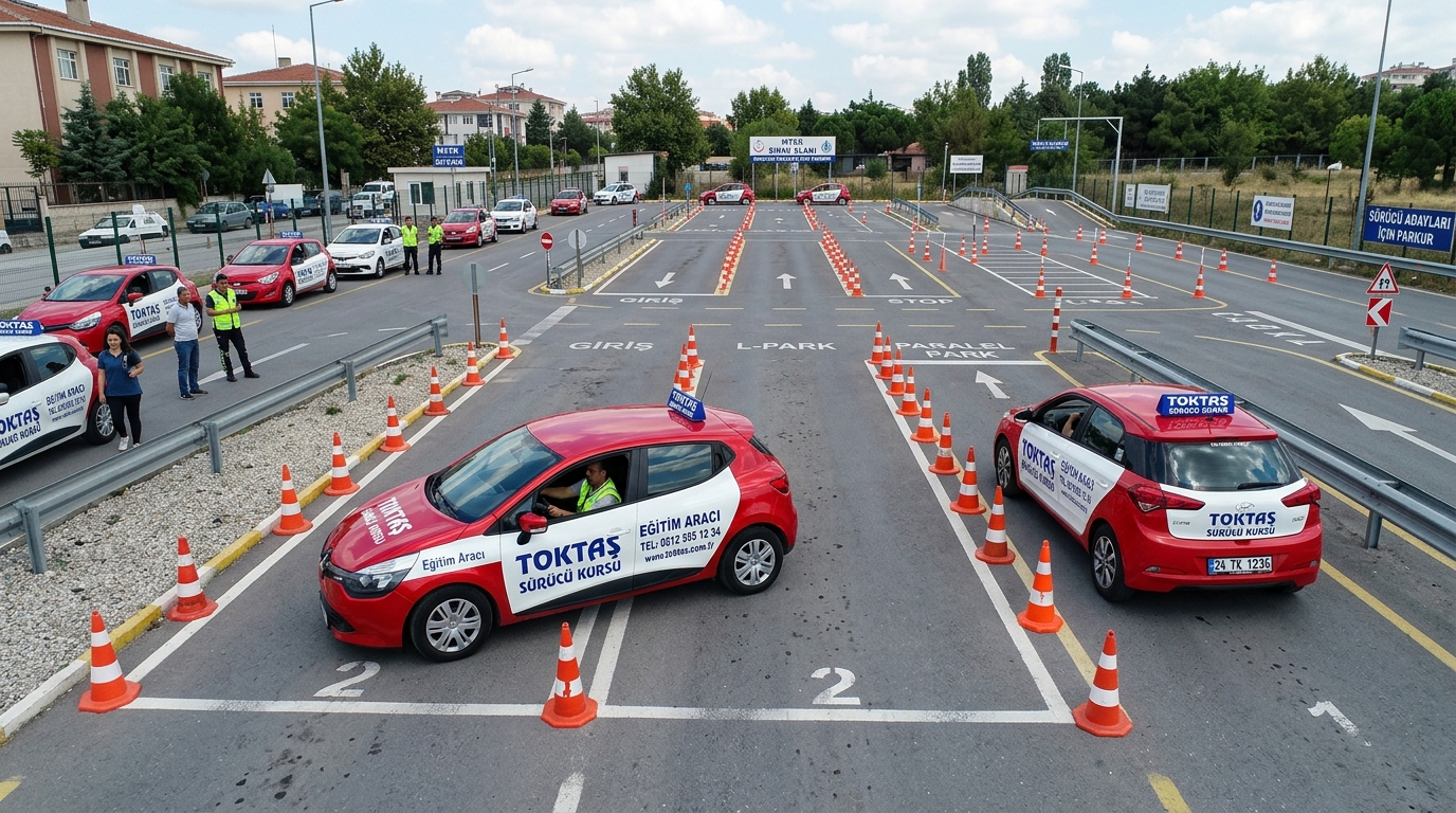 Toktaş Sürücü Kursu Eğitim Parkuru